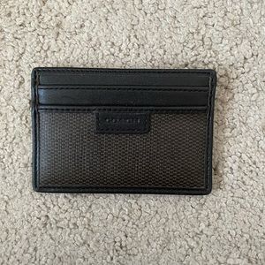 Coach card holder wallet